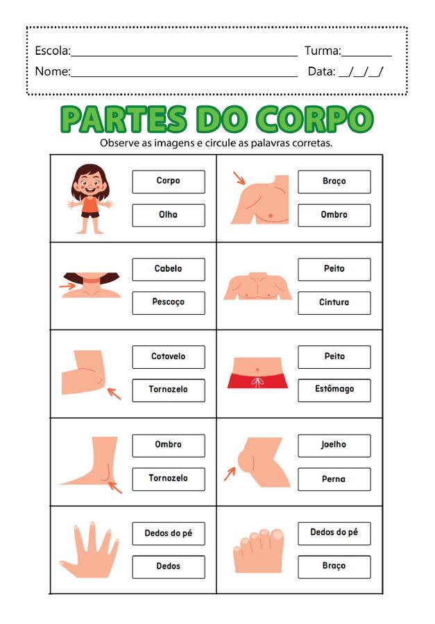 atividades de alfabetização