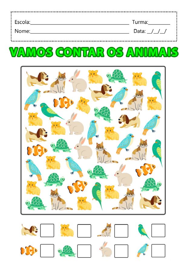 atividades de alfabetização